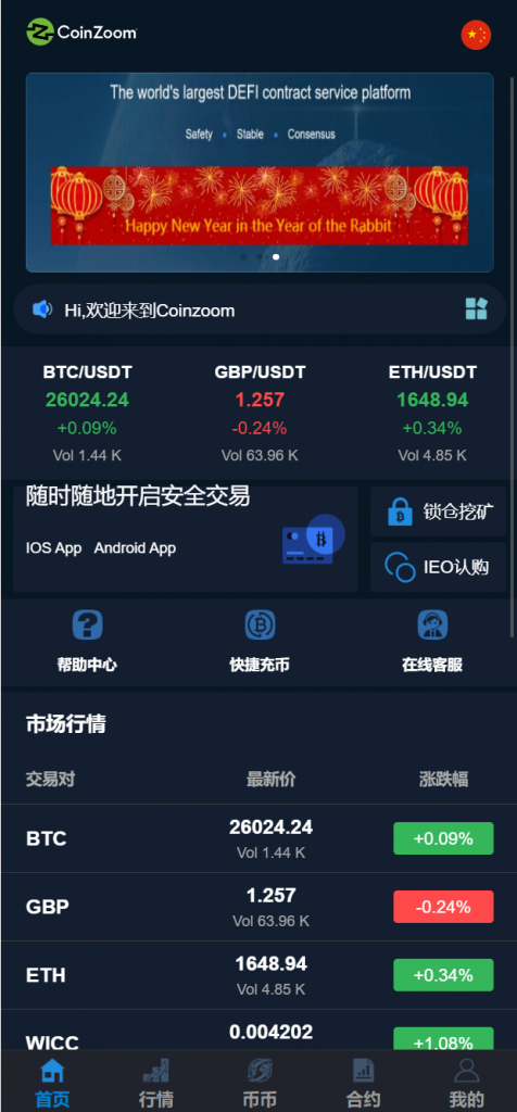 Coinzoom交易所